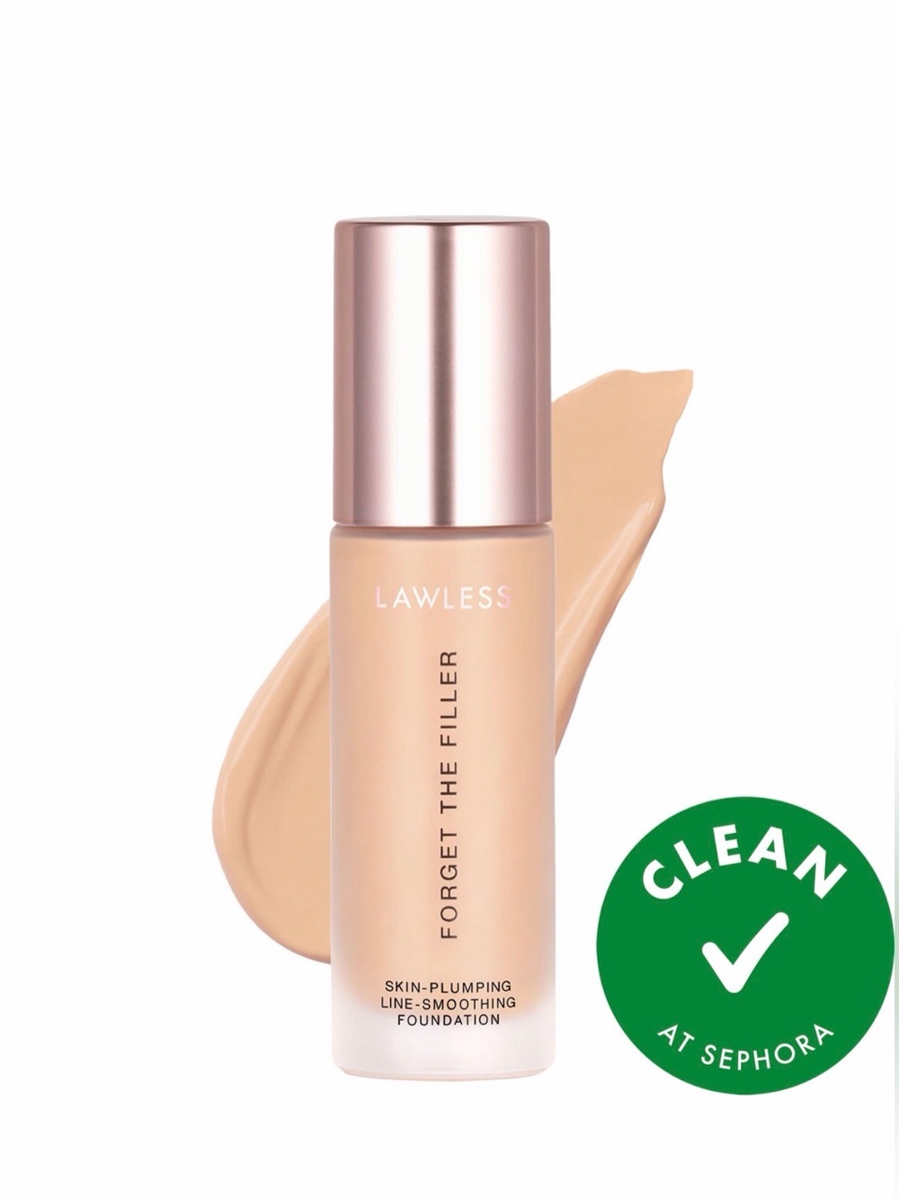 LAWLESS Skin Plumping Line Reducing Smoothing Foundation 7L Brand New in Box